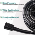 50 Ft High Pressure Washer Hose 5800 Psi M22-14mm Power Washer Extension Hose Us
