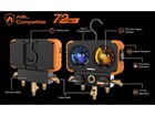 Navac N2dx - Flex-x Manifold Gauge  digital Display  Hd Color Graphic Interface 