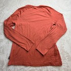 Rei Co-op Base Layer Kids Large 14-16 Rust Orange Merino Wool Gorpcore Outdoor