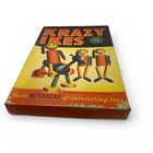 Vintage Krazy Ikes Wooden Toy Construction Set W  Box     Whitman Usa 