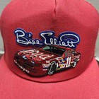 Vintage Bill Elliott Hat Cap Snap Back Mens One Size Nascar Racing Trucker 90s