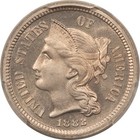1882 Proof Three Cent Nickel - Pcgs Pr-67  Fresh   Pq  Cac Approved 