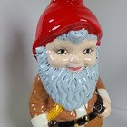 Vintage Large Artist Hand Painted Ceramic Garden Gnomes Fairy Elves Cottage Core