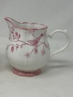 Grace Teaware Pink Roses Garden Birds Nests Cream   Sugar With Lid 2025 New Vhtf