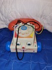 Fisher-price Chatter Telephone Pull Toy On Wheels W  Pull String