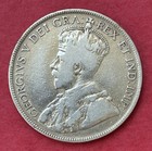 1919 Newfoundland 50 Cents Silver Coin 