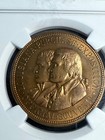 1904 Mo Hk-303 Louisiana Purchase Expo Official Souvenir Medal Ngc Ms65 Bn