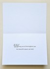 Happy Holidays   Christmas Greeting Card    Envelope 7  5  