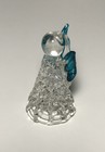 Vintage Spun Glass Angel Christmas Tree Ornament