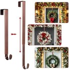 Wreath Door Hanger  Easter Decorations Wreath Hangers For Front Door Bronze