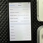 Apple Ipod Touch 6th Gen 6 Generation Black  a1574  32gb - Tested - E1