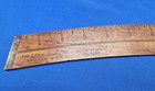 Vintage Lufkin No  8152 Tailors  Rule Curved Ruler