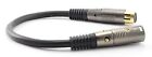 1ft Premium Xlr Male To Female Microphone Audio Extension Cable - Xr-0001t