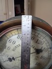 Antique Large Brass Ashcroft morris Williams Company  12in  Pressure Gauge