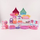 Random 35pcs Accessories Fit Lps Cat And Dog For Kid Birthday Playset Gift Bag