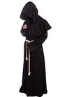 Medieval Hooded Monk Robe Costume - Renaissance Friar Cosplay Outfit