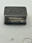 Vintage Sterling Silver Hinged Volupte Usa Mid Century Pill Box 13 7 Grams
