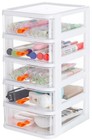Gagee Drawer Mini Stackable Storage Drawers   plastic Dressers With Drawers For 5