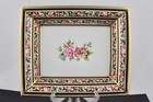 Wedgwood Fine Bone China Clio All Floral Board 8  Rectangular Tray - Mint