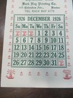 1926 Back Bay Printing Co  Boston christmas Gifts fine Social Stationary Card