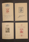 Czechoslovakia Souvenir Stamps Collection - 7 Souvenir Sheets