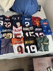 Youth Sports Majestic Nike Nfl nba mlb Jersey Lot - 25 Jerseys