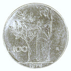 1976 R Italy 100 Lira World Coin   