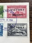 1945 Philippines Cover Fdc Reopening Manila Po  Victory   Commonwealth Overprint