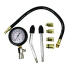 8 Pcs Petrol Engine Cylinder Compression Tester Kit Gauge Tool Automotive