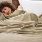 Phf Ultra Soft Fleece Blanket Queen Size  No Shed No Pilling Luxury Plush Cozy