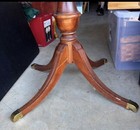 Mid Century Drum Table  Federal Style