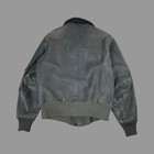 Vintage 1960s German Leather Military Jacket