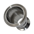 2  To 1 5  Sanitary Pipe Fitting Reducer Tri Clamp Ferrule Stainless Steel 316