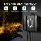 100w Low Voltage Landscape Transformer With Countdown Timer   Photocell Sensor