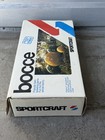 Vintage 1981 Sportcraft Bocce Ball Set   Pallino Ball Original Box Made In Italy