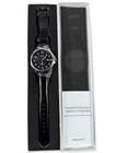 Watch For Men   Waterproof Quartz  Analog Date With Leather Strap