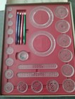 Vintage 1967 Kenner   s New Spirograph Set Complete Original Box Pens  Paper