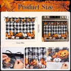 Halloween Oven Skirt Curtain For Farmhouse Kitchen Decor
