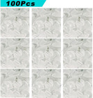 100pcs Cat Nail Caps Clear Cat Claw Covers Kitten Nail Caps With Adhesives And A