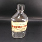 Vintage 5 5  Tall Apothecary Medicine Bottle Item Pharmacy