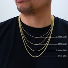 10k Yellow Gold 1 5mm-6mm Franco Square Box Chain Necklace Mens Womens 16 - 30 