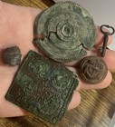 Lot Of 5 Archeological Old Items Ancient Roman Medieval And Colonial Era Musket