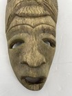 Vintage African Tribal Mask Hand Carved Wood Ethnographic Art Fish Motif