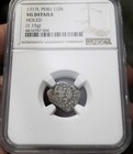 1717-l  lima-peru  1 2 Real  cob  Silver  vg Details  --ngc--