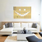 36000 Pieces Mirror Mosaic Tiles  Gold Self Adhesive Mirror Tiles For Crafts  5