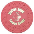 Station House Casino Tonopah Nevada 10pts Roulette Ncv Chip 1980s