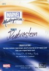2022 Marvel Masterpieces Sketch Card 1 1 Rubenstein  spider-man 