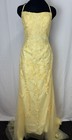Prom Dress Mermaid Spaghetti Straps Backless Formal Evening Gown Sz 10