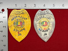 Vtg  talladega Alabama Police  Uniform vest Patches  lot Of 2  Unused