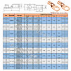 10 30pc 5 16  3 8  Bare Copper Lug Ring Terminals Battery Wire Welding Cable Awg